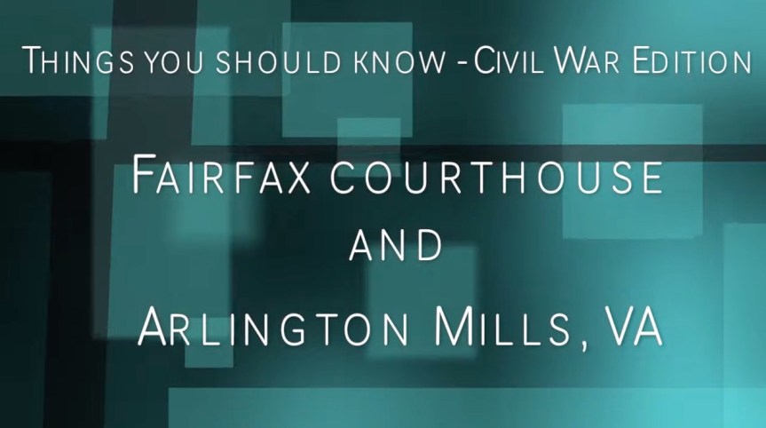 1861-13 Battle at Fairfax Court House/Arlington Mills (June 1,&nbsp;1861)