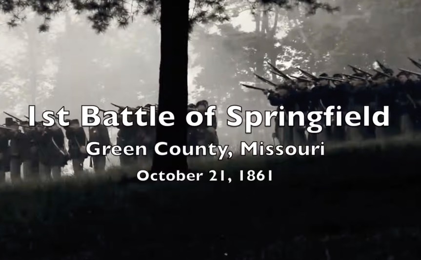 1861-28 First Battle of Springfield (October 21,&nbsp;1861)