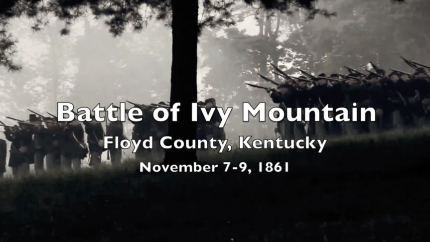 1861-30 Battle of Ivy Mountain (Nov 7-9,&nbsp;1861)