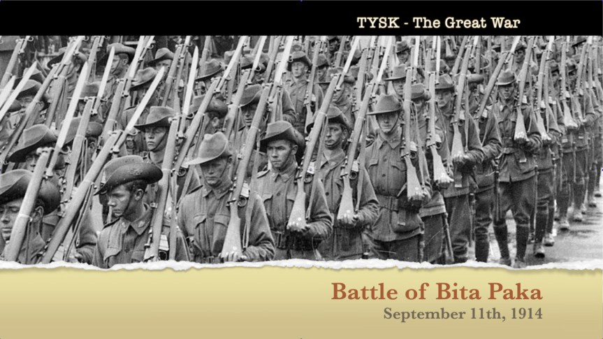 1914-25 Battle of the Bita Paka September 11&nbsp;1914