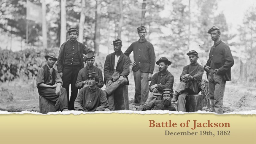 1862-87 Battle of Jackson or the Battle of Salem Cemetery December 19&nbsp;1862