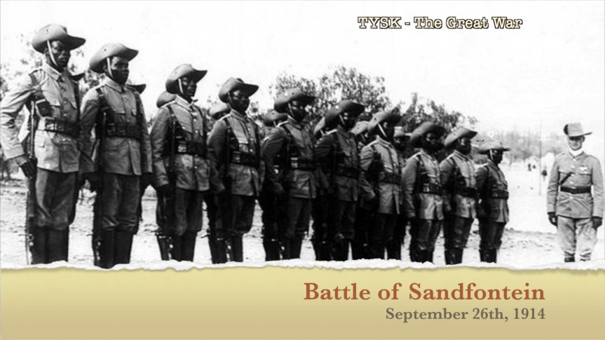 1914-30 Battle of Sandfontein 26 September&nbsp;1914