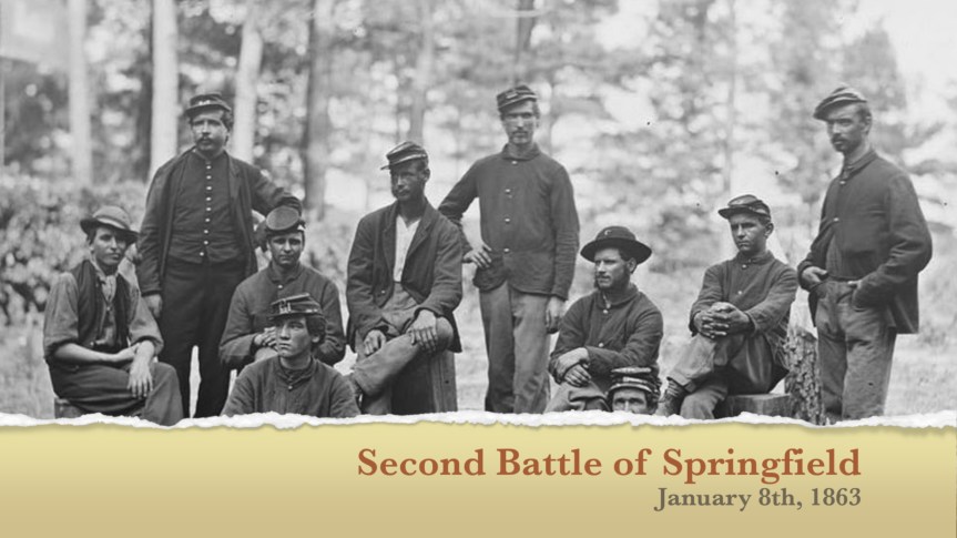 1863-03 Second Battle of Springfield January 8,&nbsp;1863