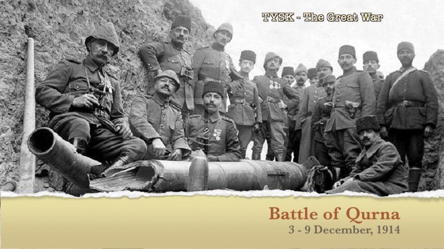 1914-45 Battle of Qurna on 3-9 December&nbsp;1914
