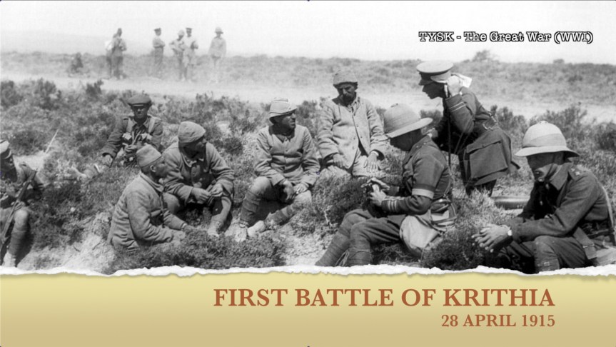 1915-13 First Battle of Krithia, 28 April&nbsp;1915