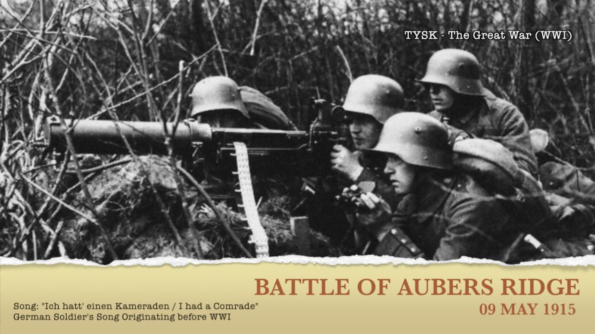 1915-17 Battle of Aubers Ridge 09 May&nbsp;1915