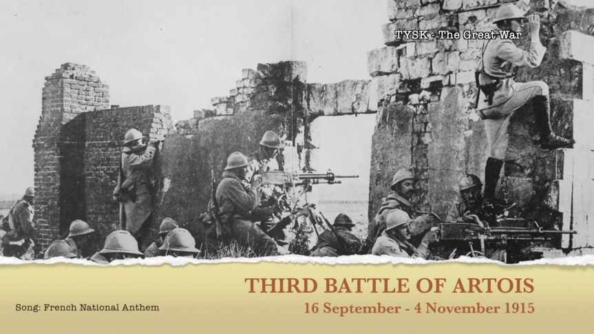 1915-35 Third Battle of&nbsp;Artois