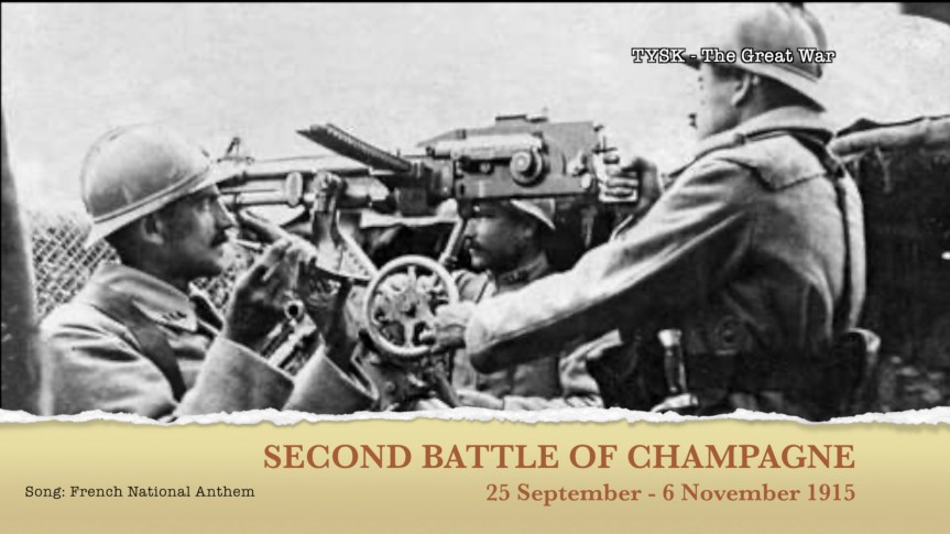 1915-36 Second Battle of&nbsp;Champagne