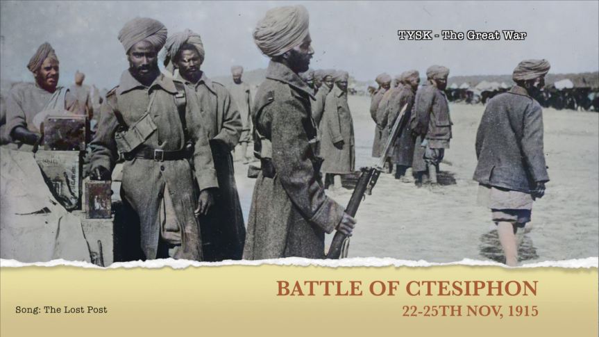 1915-43 Battle of Ctisphon Nov 22 25th&nbsp;1915