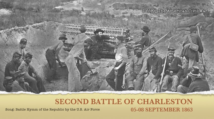 1863-69 Second Battle of Charleston&nbsp;Harbor