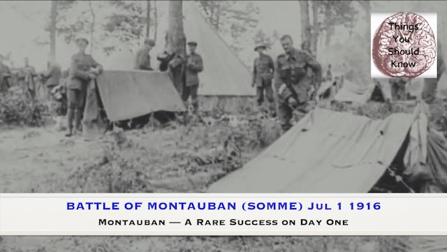 1916-17a Battle of Montauban (Jul 1,&nbsp;1916)