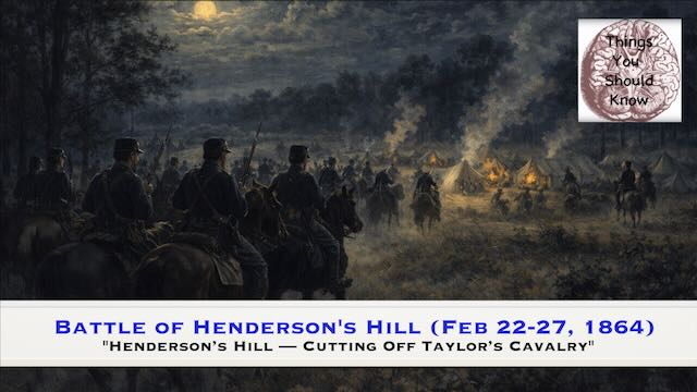 1864-10 — Battle of Henderson’s&nbsp;Hill