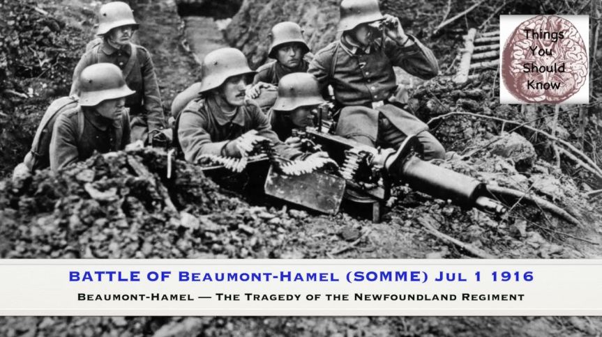 1916-17B “Battle of Beaumont-Hamel”